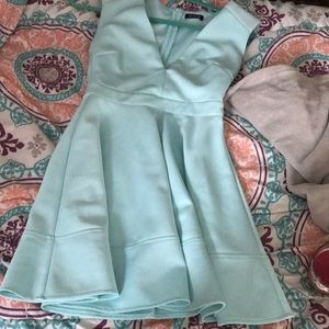 Mint green/ teal dress size small.